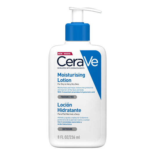 Cerave Moisturizing Lotion For Normal To Dry Skin With Hyaluronic Acid 236ml